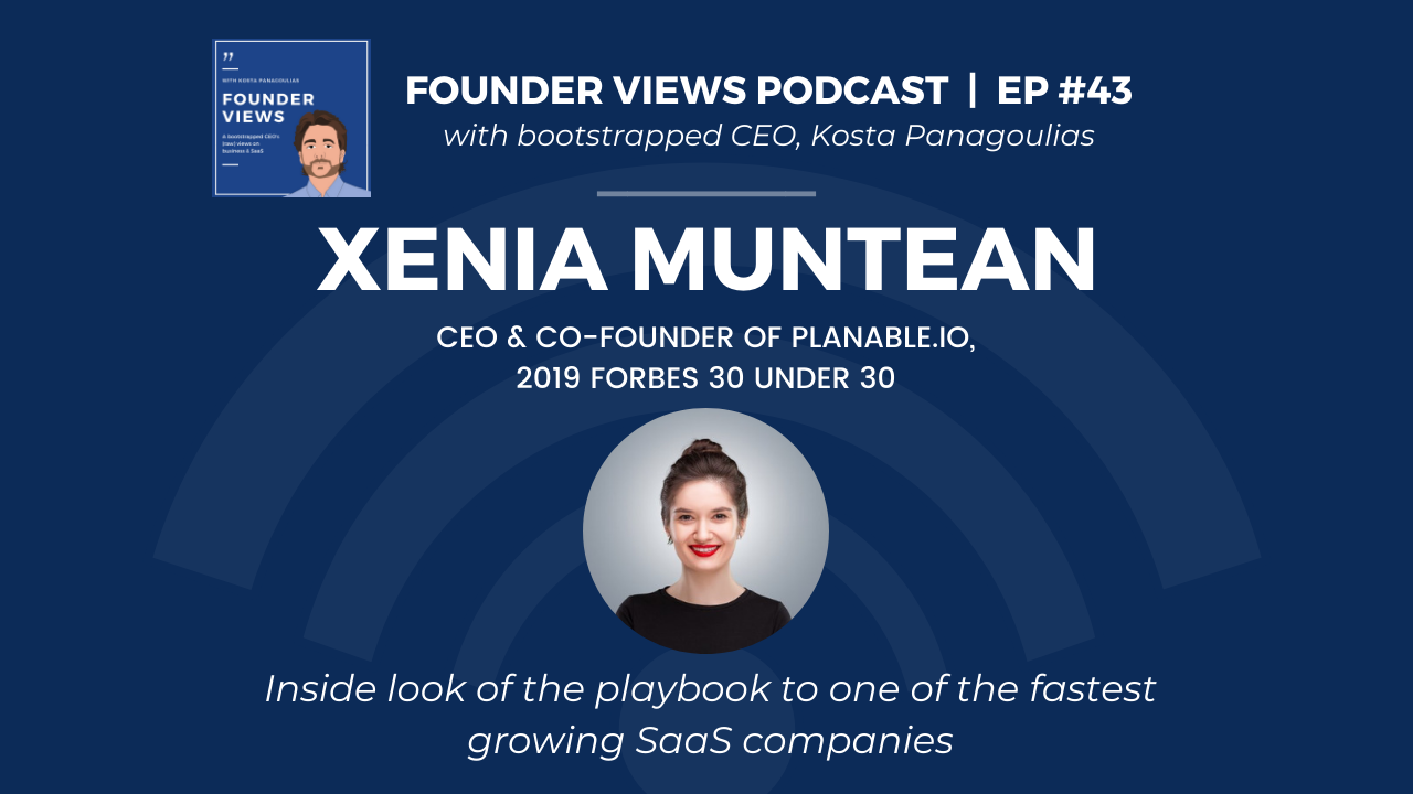 Xenia Muntean Founder Views Podcast