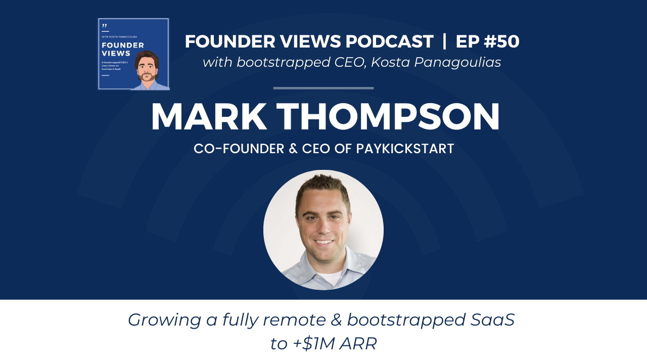 Mark Thompson Founder Views Podcast